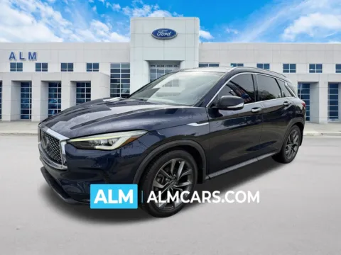 Blue 2019 INFINITI QX50 ESSENTIAL for sale in Marietta, GA