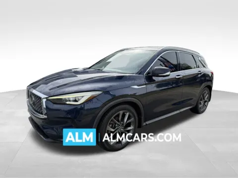Blue 2019 INFINITI QX50 ESSENTIAL for sale in Marietta, GA