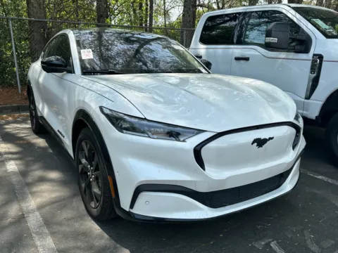 White 2023 Ford Mustang Mach-E Premium for sale in Marietta, GA