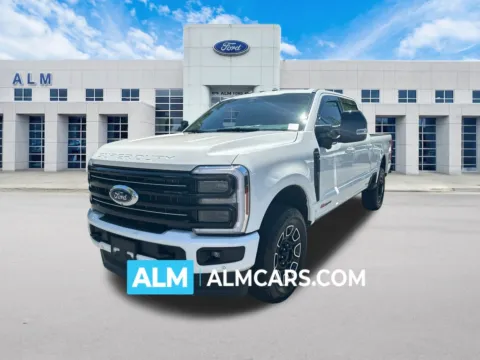 White 2025 Ford F-350SD Platinum for sale in Marietta, GA