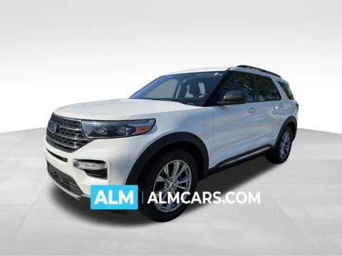 White 2022 Ford Explorer XLT for sale in Marietta, GA