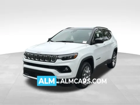 White 2025 Jeep Compass Limited for sale in Marietta, GA