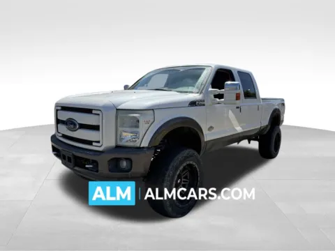 White 2015 Ford F-250SD King Ranch for sale in Marietta, GA