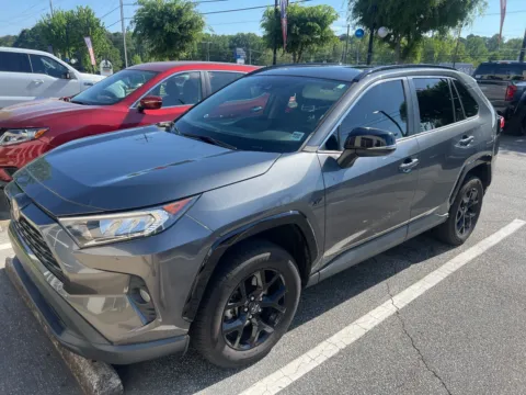 Gray 2021 Toyota RAV4 XLE for sale in Marietta, GA
