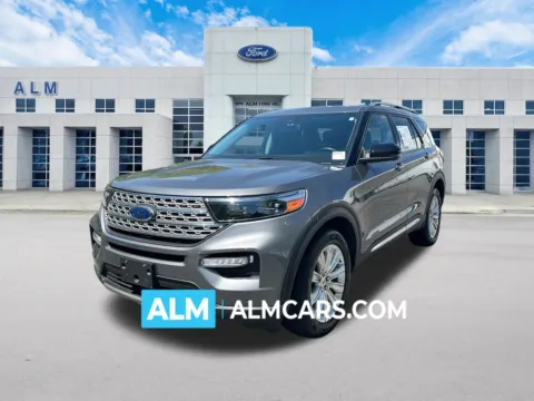 Gray 2022 Ford Explorer Limited for sale in Marietta, GA