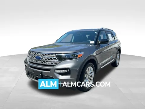 Gray 2022 Ford Explorer Limited for sale in Marietta, GA