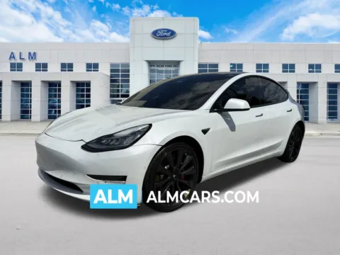 White 2020 Tesla Model 3 Performance for sale in Marietta, GA