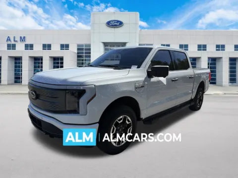 White 2023 Ford F-150 Lightning XLT for sale in Marietta, GA