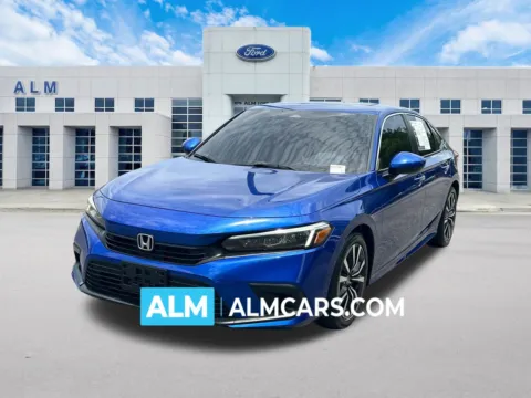 Blue 2022 Honda Civic EX for sale in Marietta, GA