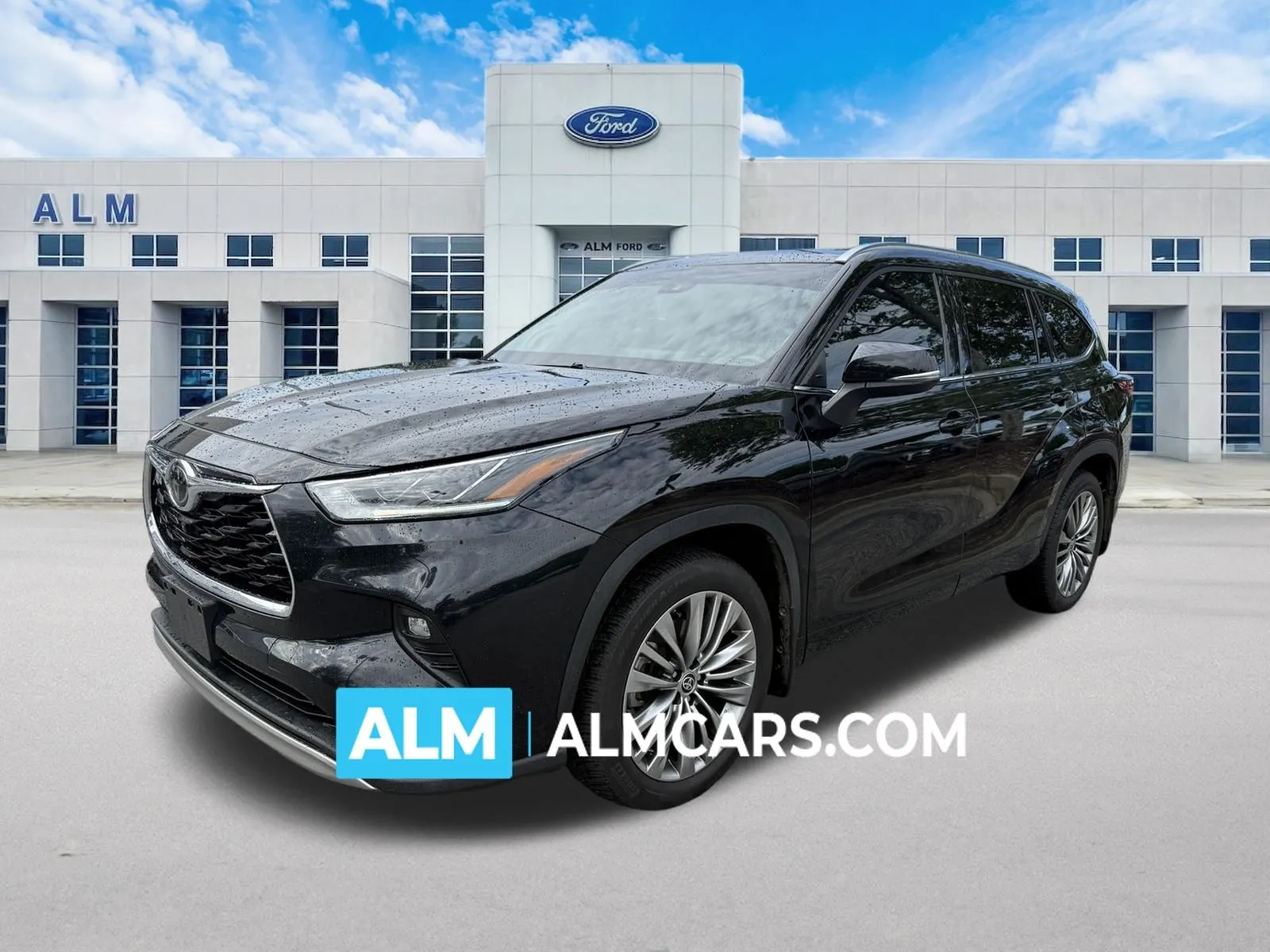 Black 2021 Toyota Highlander Platinum for sale in Marietta, GA