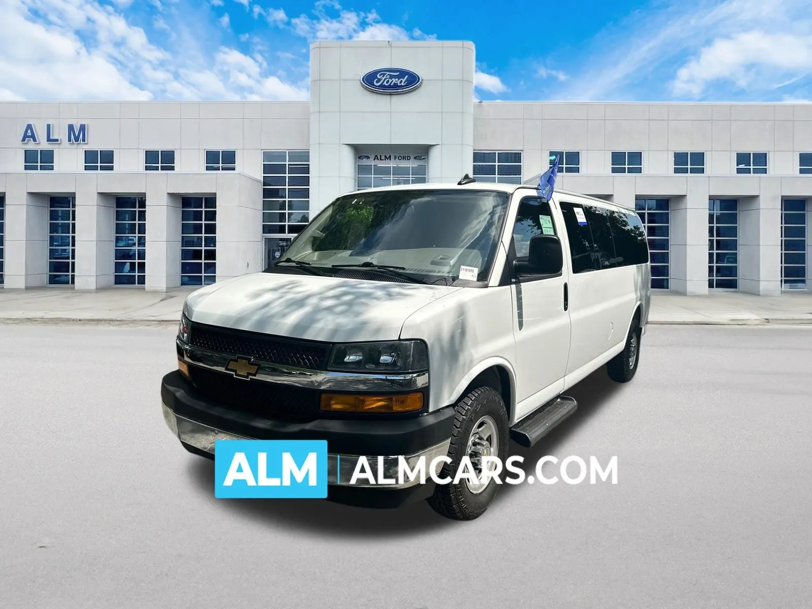 White 2025 Chevrolet Express 3500 LT for sale in Marietta, GA