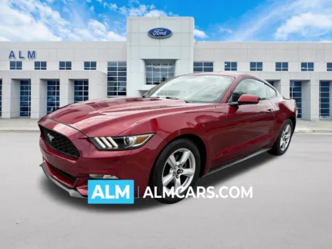 Red 2015 Ford Mustang V6 for sale in Marietta, GA