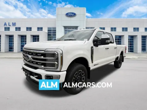 White 2024 Ford F-250SD Platinum for sale in Marietta, GA