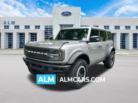 Silver 2021 Ford Bronco Badlands for sale in Marietta, GA