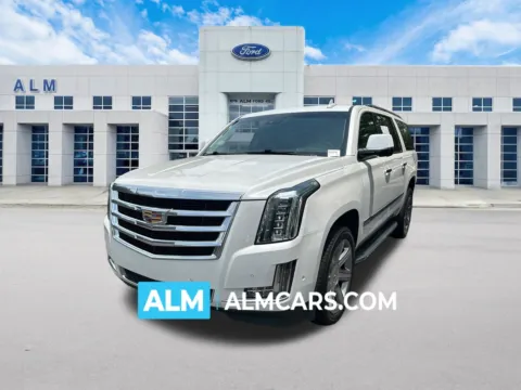 White 2020 Cadillac Escalade ESV Luxury for sale in Marietta, GA