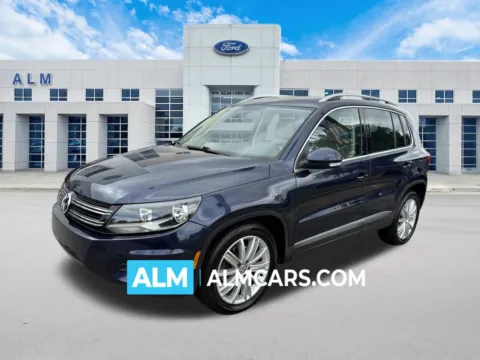 Blue 2015 Volkswagen Tiguan SE for sale in Marietta, GA