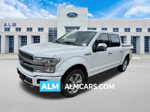 White 2019 Ford F-150 Platinum for sale in Marietta, GA