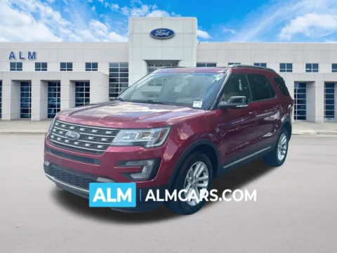 Red 2016 Ford Explorer XLT for sale in Marietta, GA