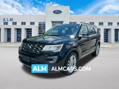 Black 2017 Ford Explorer XLT for sale in Marietta, GA