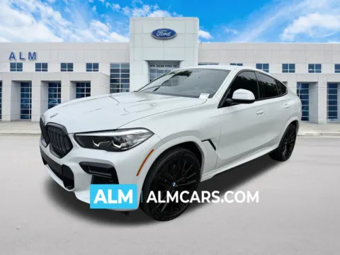 White 2022 BMW X6 xDrive40i for sale in Marietta, GA