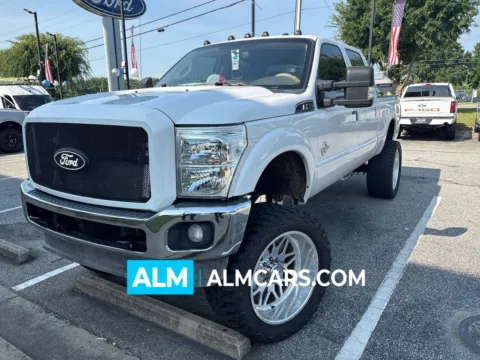 White 2014 Ford F-250SD Lariat for sale in Marietta, GA