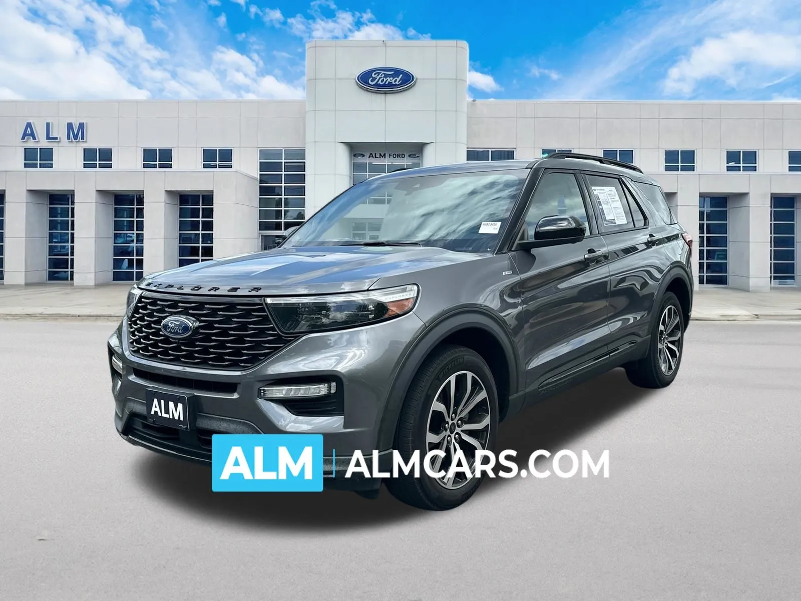 Gray 2022 Ford Explorer ST-Line for sale in Marietta, GA