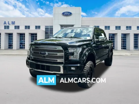 White 2016 Ford F-150 Platinum for sale in Marietta, GA