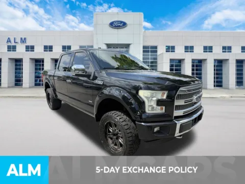 Another view of 2016 Ford F-150 Platinum for sale in Marietta, GA at ALM Ford Marietta