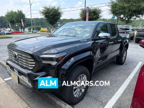 Black 2024 Toyota Tacoma Hybrid Limited for sale in Marietta, GA