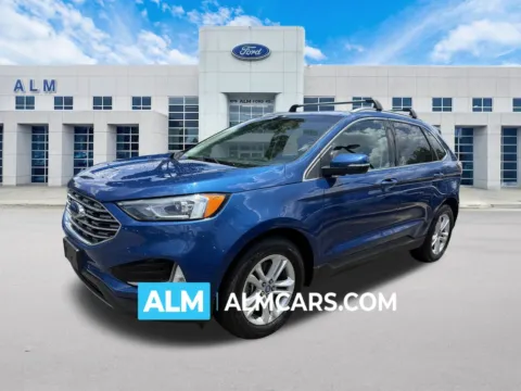 Blue 2020 Ford Edge SEL for sale in Marietta, GA