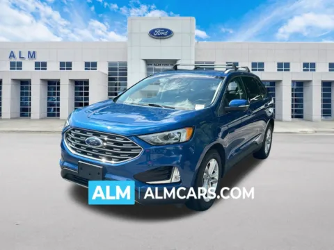 Blue 2020 Ford Edge SEL for sale in Marietta, GA