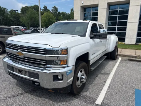 White 2015 Chevrolet Silverado 3500HD LTZ for sale in Marietta, GA