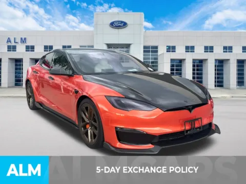 Another view of 2021 Tesla Model S Plaid for sale in Marietta, GA at ALM Ford Marietta