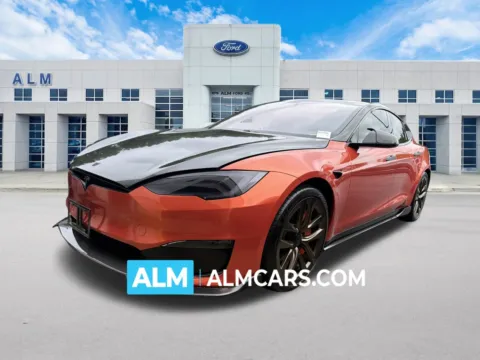Black 2021 Tesla Model S Plaid for sale in Marietta, GA