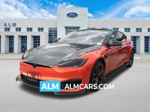 Black 2021 Tesla Model S Plaid for sale in Marietta, GA