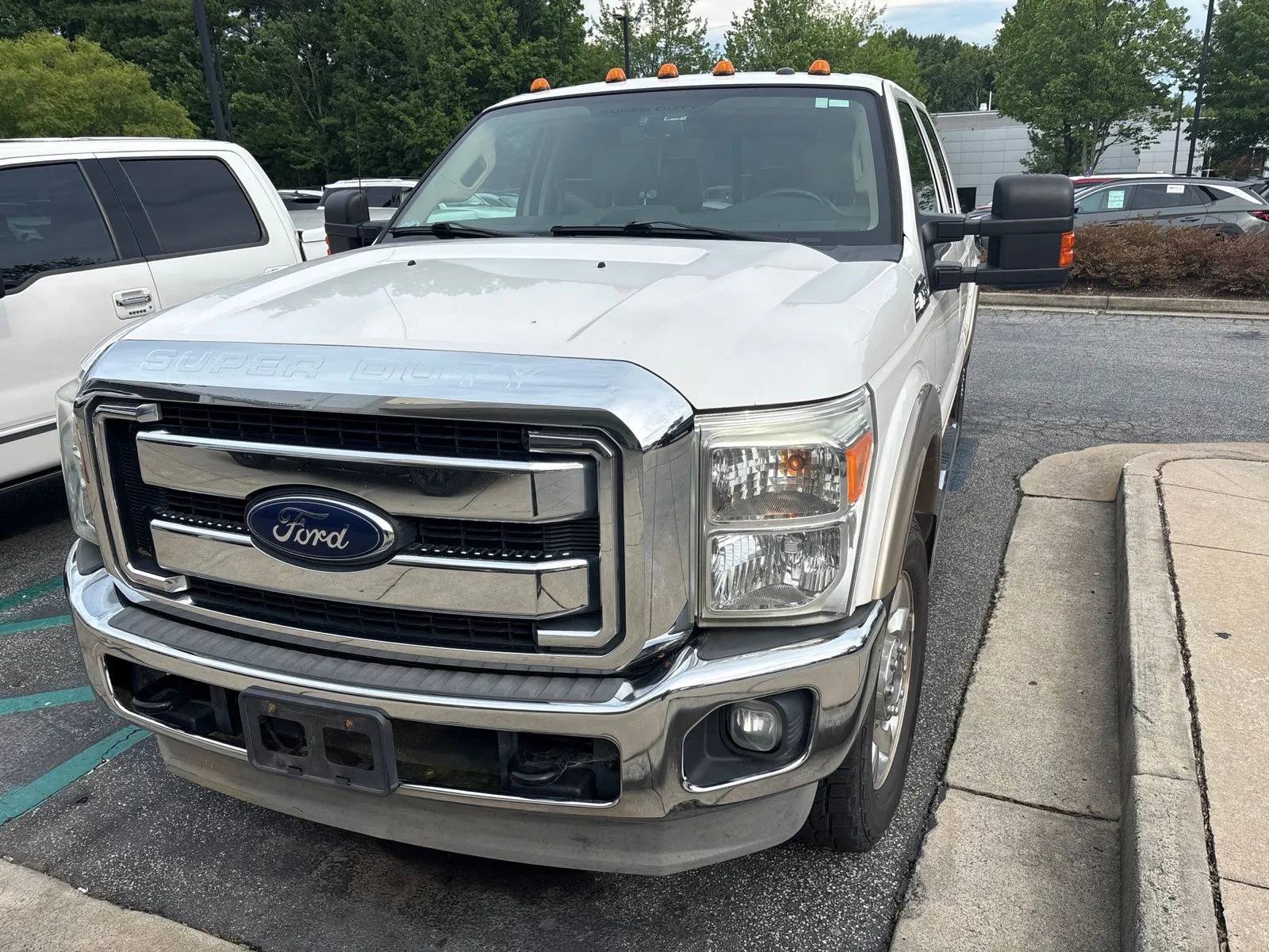 White 2013 Ford F-250SD Lariat for sale in Marietta, GA