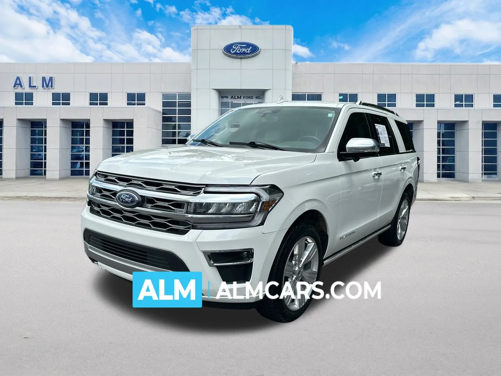 White 2023 Ford Expedition Platinum for sale in Marietta, GA