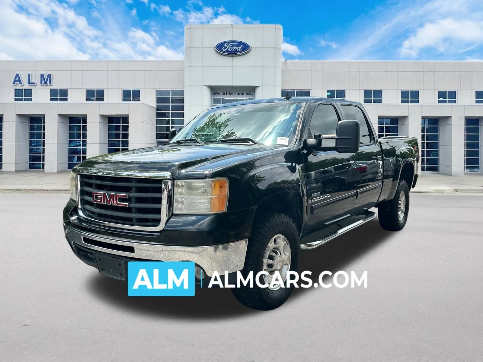Black 2008 GMC Sierra 2500 HD SLT for sale in Marietta, GA