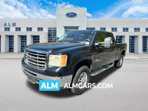 Black 2008 GMC Sierra 2500 HD SLT for sale in Marietta, GA