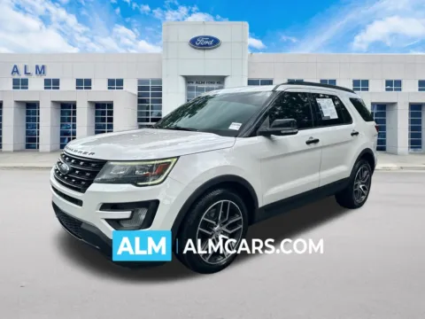 White 2017 Ford Explorer Sport for sale in Marietta, GA