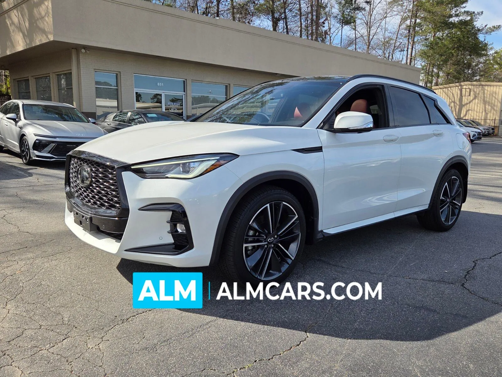 White 2025 INFINITI QX50 SPORT for sale in Marietta, GA