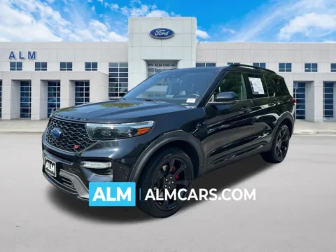 Black 2020 Ford Explorer ST for sale in Marietta, GA
