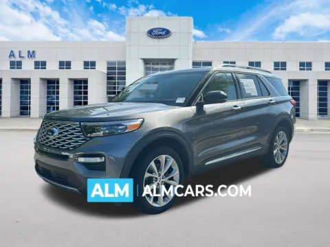Gray 2021 Ford Explorer Platinum for sale in Marietta, GA