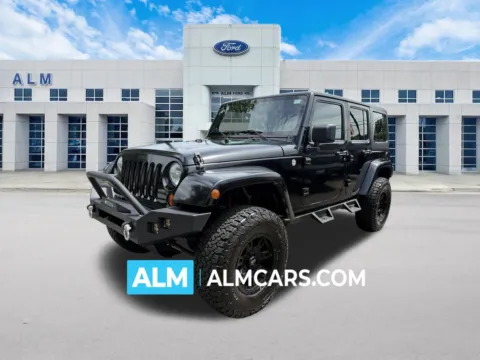 Silver 2013 Jeep Wrangler Unlimited Sahara for sale in Marietta, GA