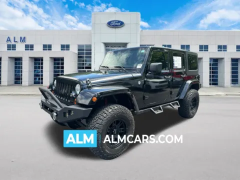 Silver 2013 Jeep Wrangler Unlimited Sahara for sale in Marietta, GA