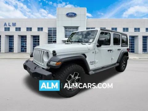 White 2019 Jeep Wrangler Unlimited Sport S for sale in Marietta, GA
