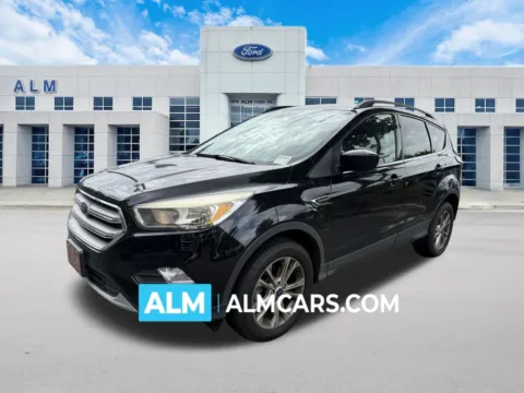 Black 2018 Ford Escape SE for sale in Marietta, GA