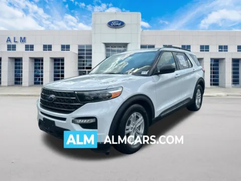 White 2023 Ford Explorer XLT for sale in Marietta, GA