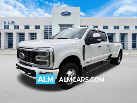 White 2024 Ford F-350SD Platinum for sale in Marietta, GA