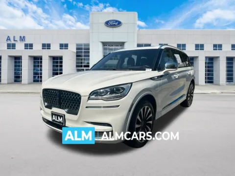 White 2022 Lincoln Aviator Plug-In Hybrid Black Label Grand Touring for sale in Marietta, GA